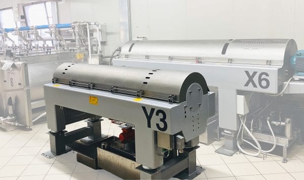 Centrifuga a 2 fasi